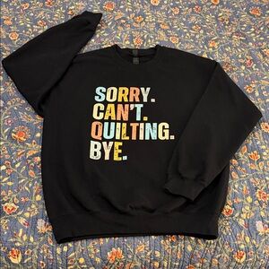 New Quilting Sweatshirt
